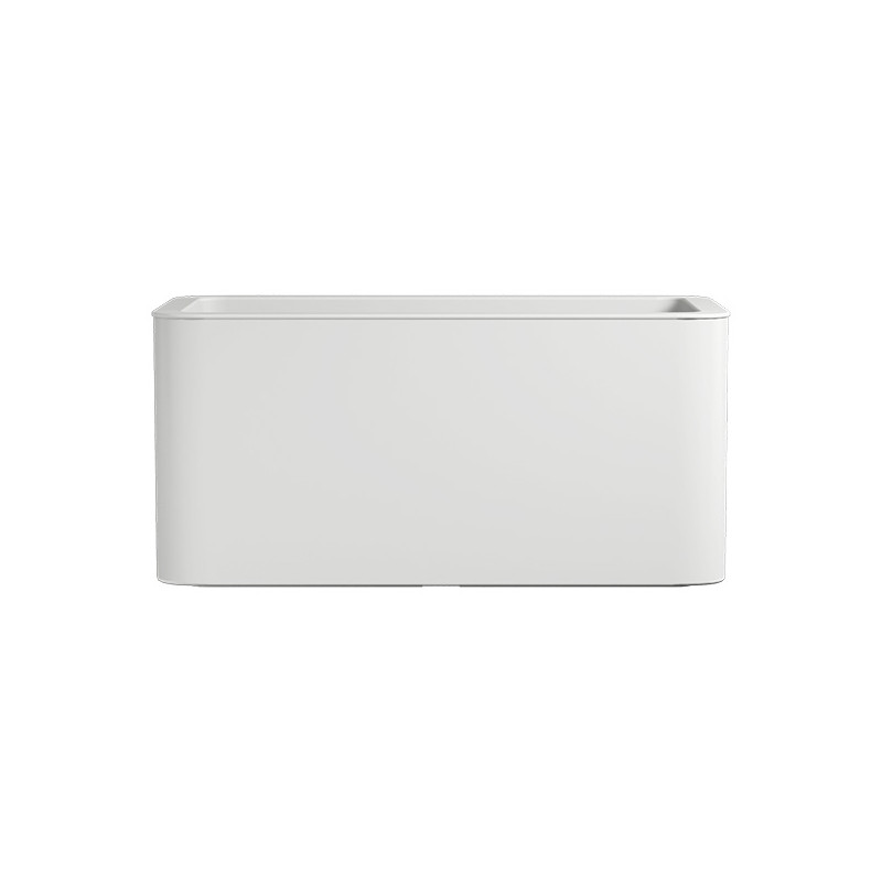 JARDINERA RECTANGULAR BLANCA