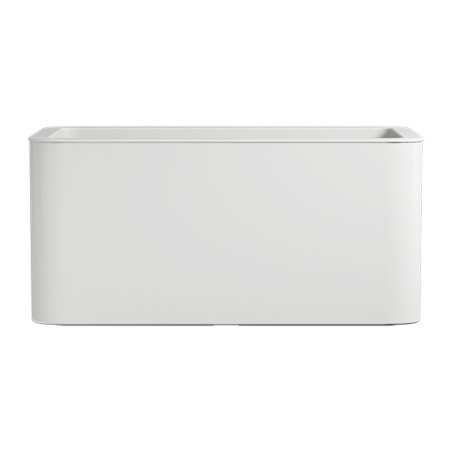 JARDINERA RECTANGULAR BLANCA