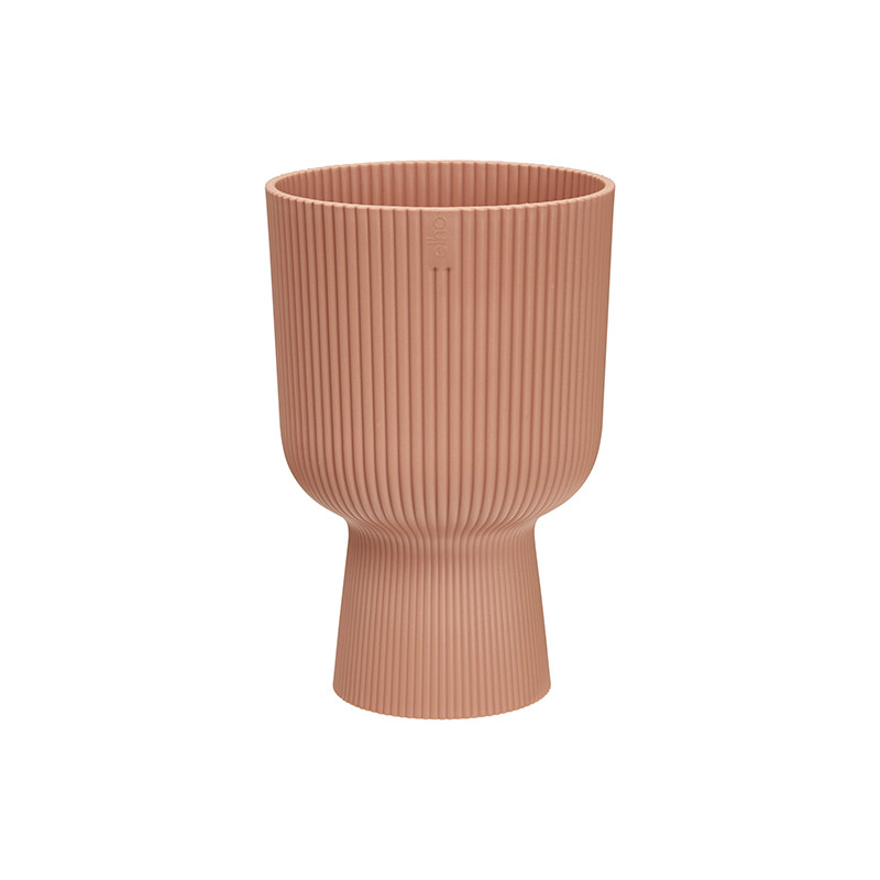 MACETERO PEDESTAL ROSADO