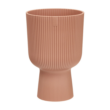 MACETERO PEDESTAL ROSADO
