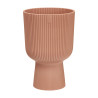 MACETERO PEDESTAL ROSADO