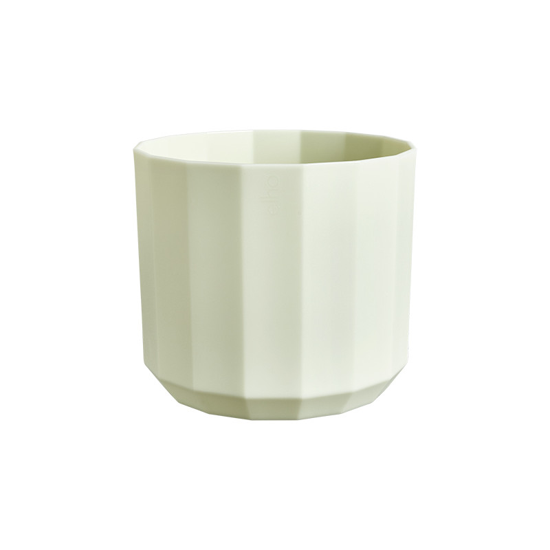 MACETERO FACET ROUND VERDE TÉ
