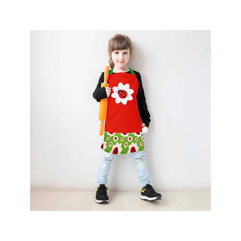 DELANTAL LADYBUG INFANTIL