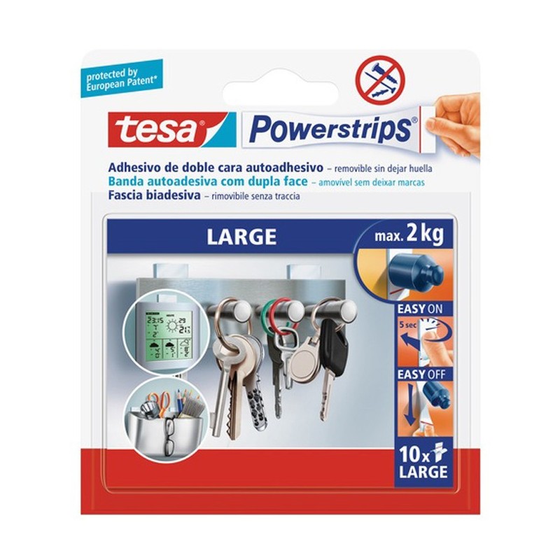 TIRAS  ADHESIVAS  POWERSTRIPS  GRANDES