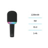 MICROFONO BLUETOOTH RGB ALL IN ONE NEGRO