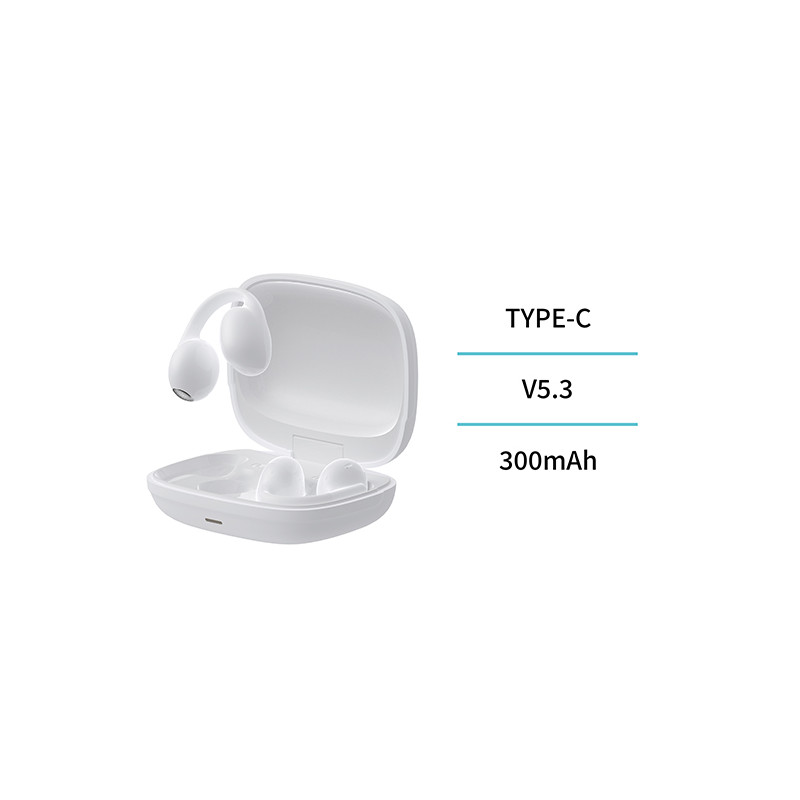 AURICULAR BLUETOOTH IWS PINZA BLANCO