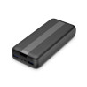 BATERIA POWER BANK 10,5W + USB A USB C NEGRO