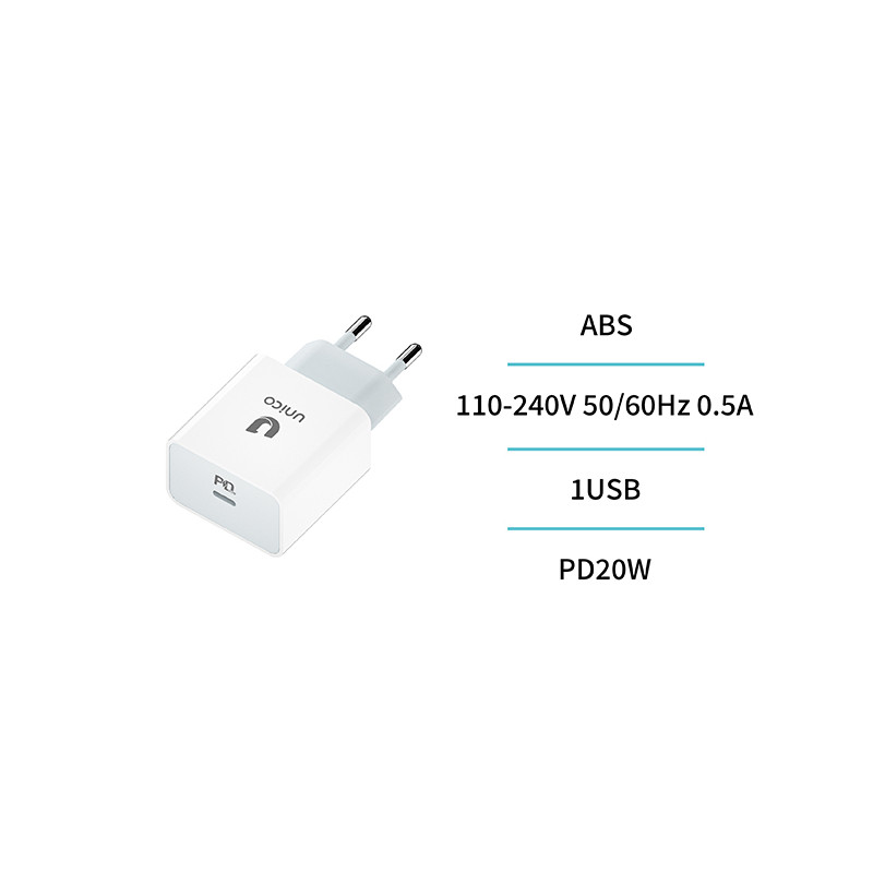CARGADOR RED USB-C PD 3A