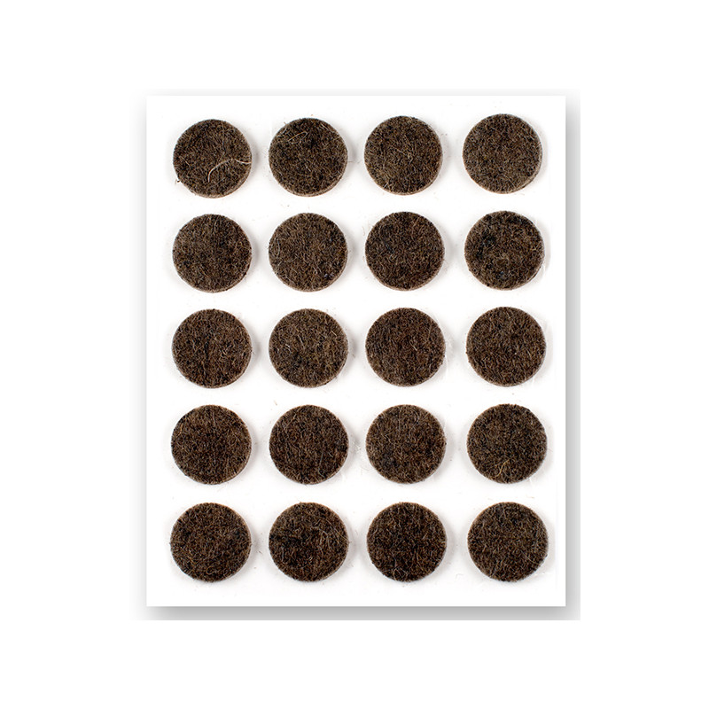 FIELTRO ADHESIVO MARRON BL15