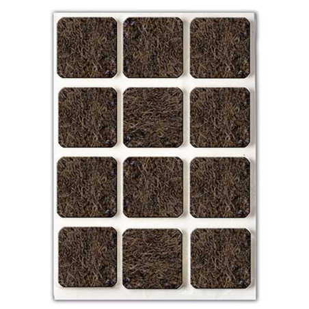 FIELTRO ADHESIVO MARRON BL20
