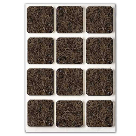 FIELTRO ADHESIVO MARRON BL6