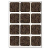 FIELTRO ADHESIVO MARRON BL6