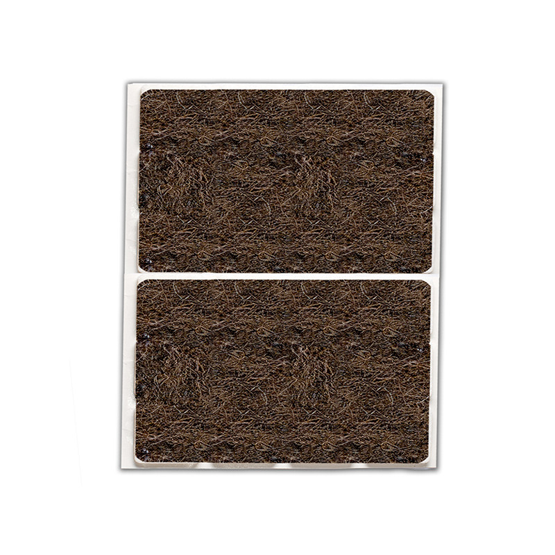 FIELTRO ADHESIVO MARRON BL2