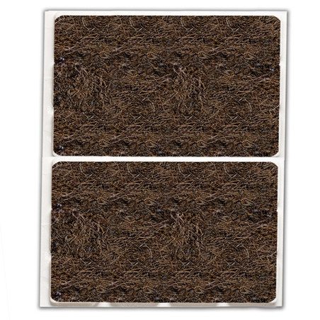 FIELTRO ADHESIVO MARRON BL2