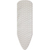 FUNDA PLANCHA MULETON BEIGE ESTAMPADO