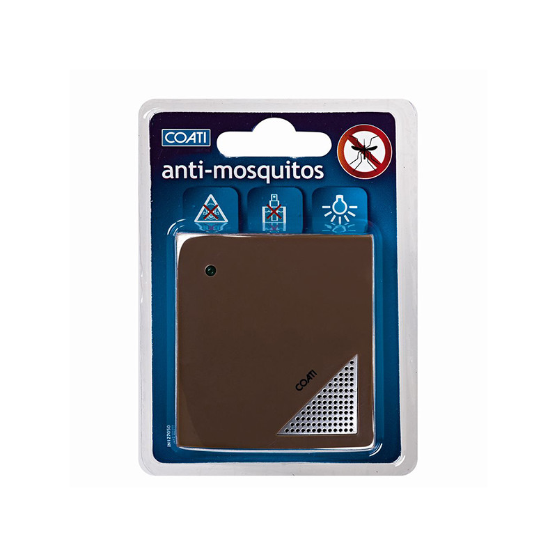 AHUYENTADOR MOSQUITOS GRIS ULTRASONIDOS
