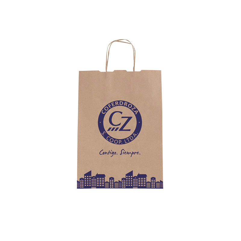 BOLSA PAPEL KRAFT ASA C/350