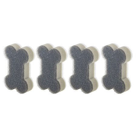 ESPONJA HUESO MASCOTAS PACK 4U