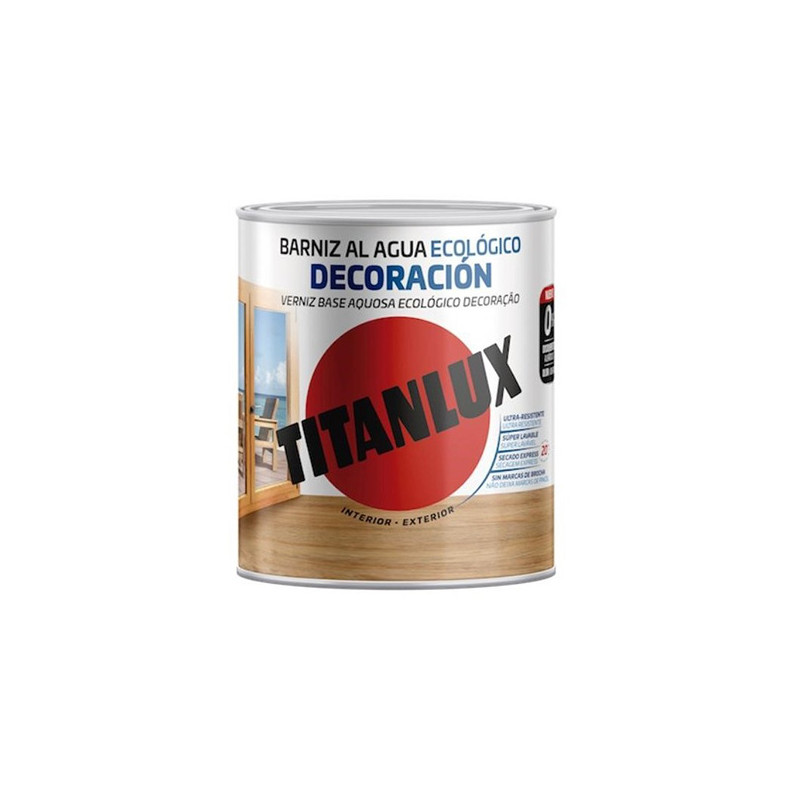BARNIZ ECO DECO AGUA SAT INCOLORO