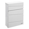 BUZON EXTERIOR ACERO BLANCO FLYSCH