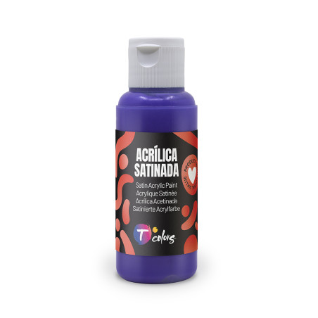PINTURA MANUALIDADES ACRILICA VIOLETA SAT
