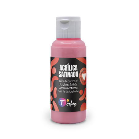 PINTURA MANUALIDADES ACRILICA ROSA SAT