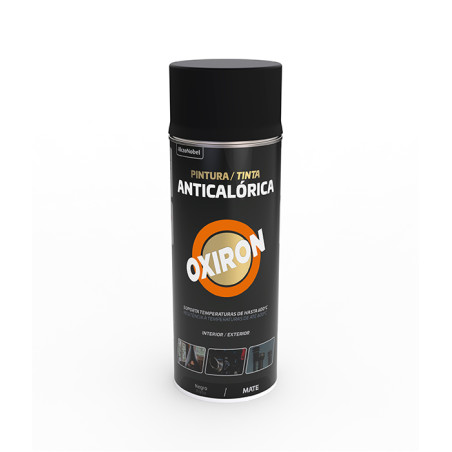 PINTURA SPRAY ANTICALORICA NEGRO