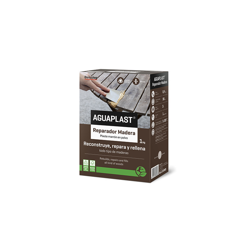 PLASTE POLVO P/MADERA GRAN ESPESOR