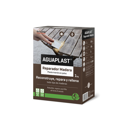PLASTE POLVO P/MADERA GRAN ESPESOR