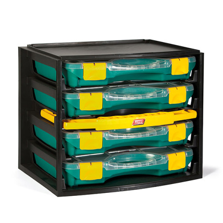 ORGANIZADOR MODULAR 4 ESTUCHES