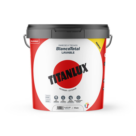 PINTURA PLASTICA BLANCO TOTAL