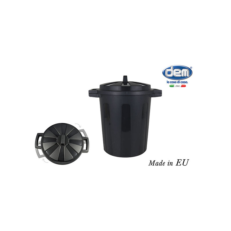 CUBO BASURA INDUSTRIAL C/ TAPA