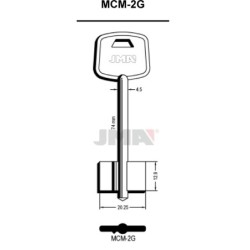 LLAVE  EN  BRUTO  GORJA  LATON