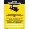 SEÑAL  ZONA  VIDEOVIGILADA