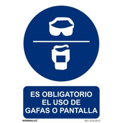 USO  OBLIGATORIO  GAFA  /PANTALLA