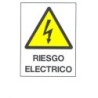SEÑAL  FIJA  PVC  RIESGO  ELECTRIC
