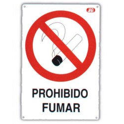 SEÑAL  FIJA  PROHIBIDO  FUMAR