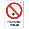 SEÑAL  FIJA  PROHIBIDO  FUMAR