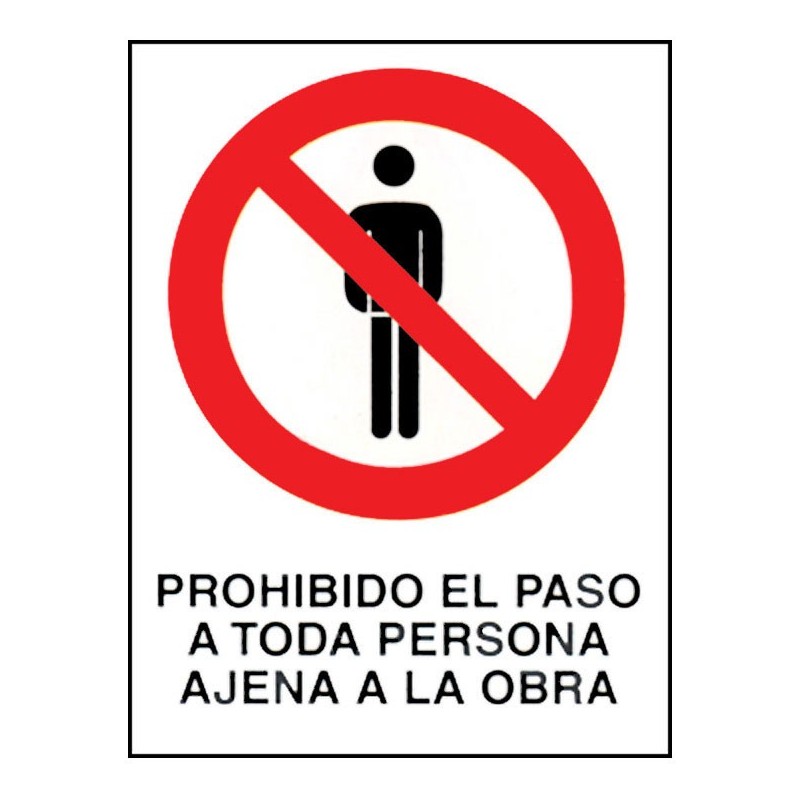 SEÑAL  FIJA  PROHIBIDO  PERS  AJENA