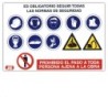 SEÑAL  DE  OBRA  PVC