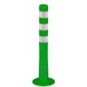 Hito  señalización  8cm  fijo  flexible  VERDE