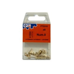 GANCHO  CUELGACUADRO  LATON  C/8