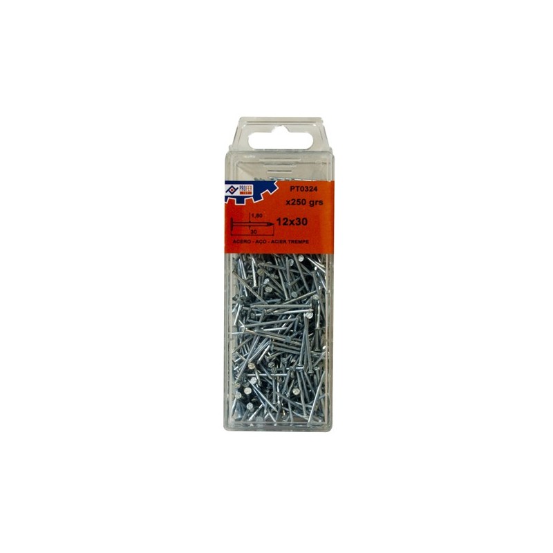 PUNTAS  C/  PLANA  PQ  250  GRS