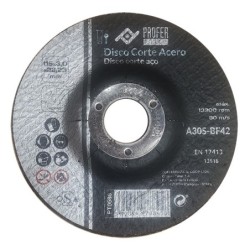 DISCO  CORTE  ACERO  BOMBEADO