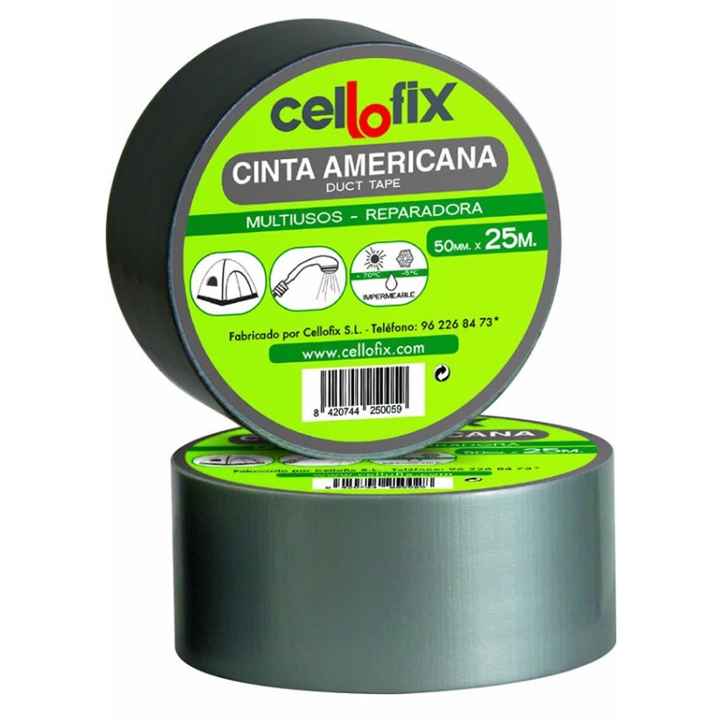 CINTA  MULTIUSO  AMERICANA  GRIS