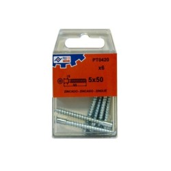 TORNILLO  ENSAMBLAR  ZN  C/6  PZS