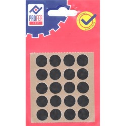 TAPON  ADHESIVO  NEGRO  BL  20  PZ