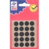 TAPON  ADHESIVO  NEGRO  BL  20  PZ