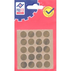 TAPON  ADHESIVO  NOGAL  BL  20  PZ