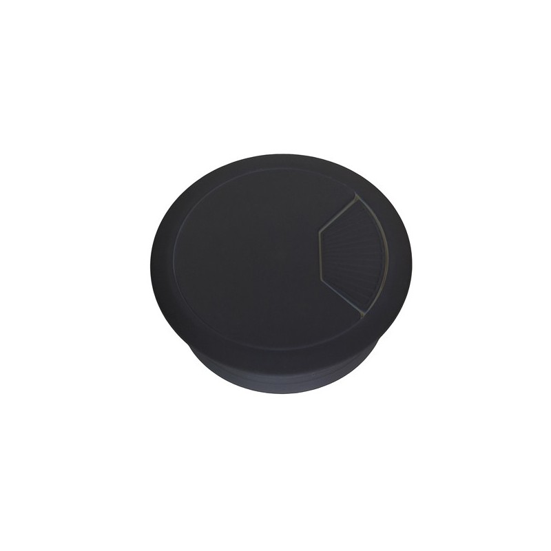 TAPON  PASACABLES  NEGRO  BL  1PZ